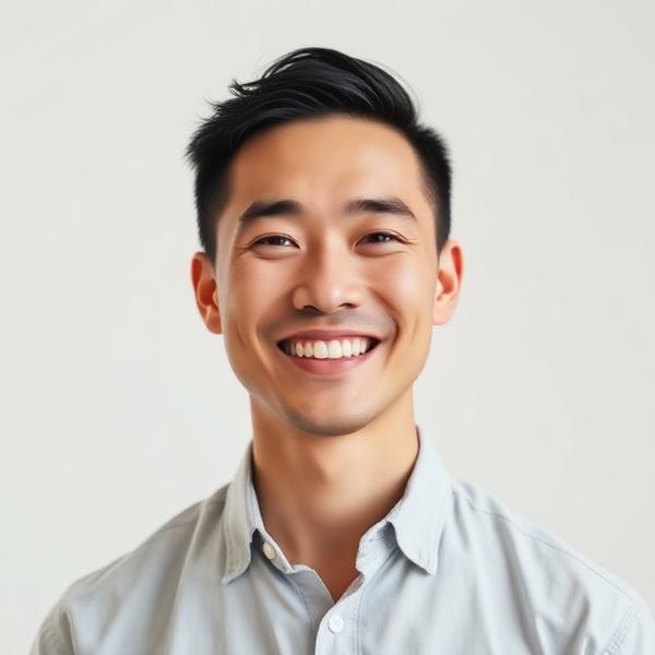Portrait of Kenji Tanaka, smiling