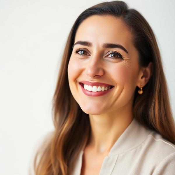 Portrait of Layla Haddad, smiling